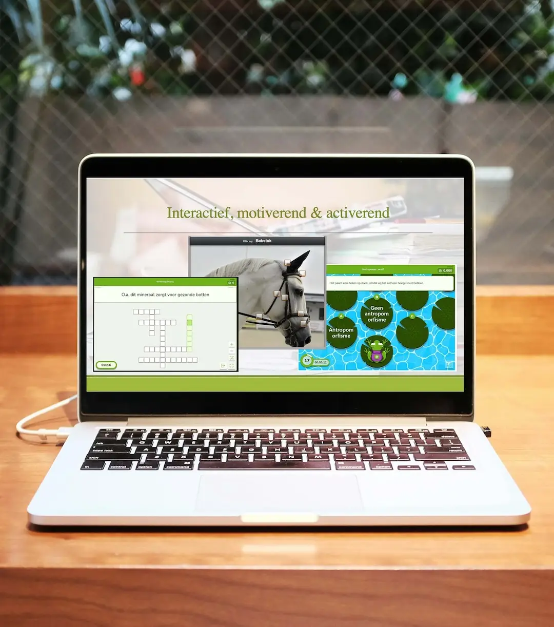 online lesmateriaal, hippische sector, mbo, student